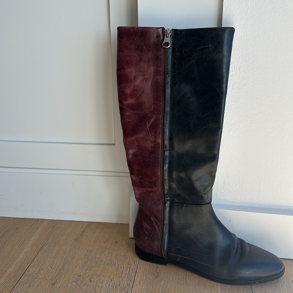 See by Chloe riding boots.